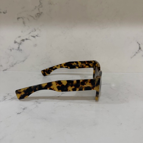Prada Tortoiseshell Square Frame Sunglasses